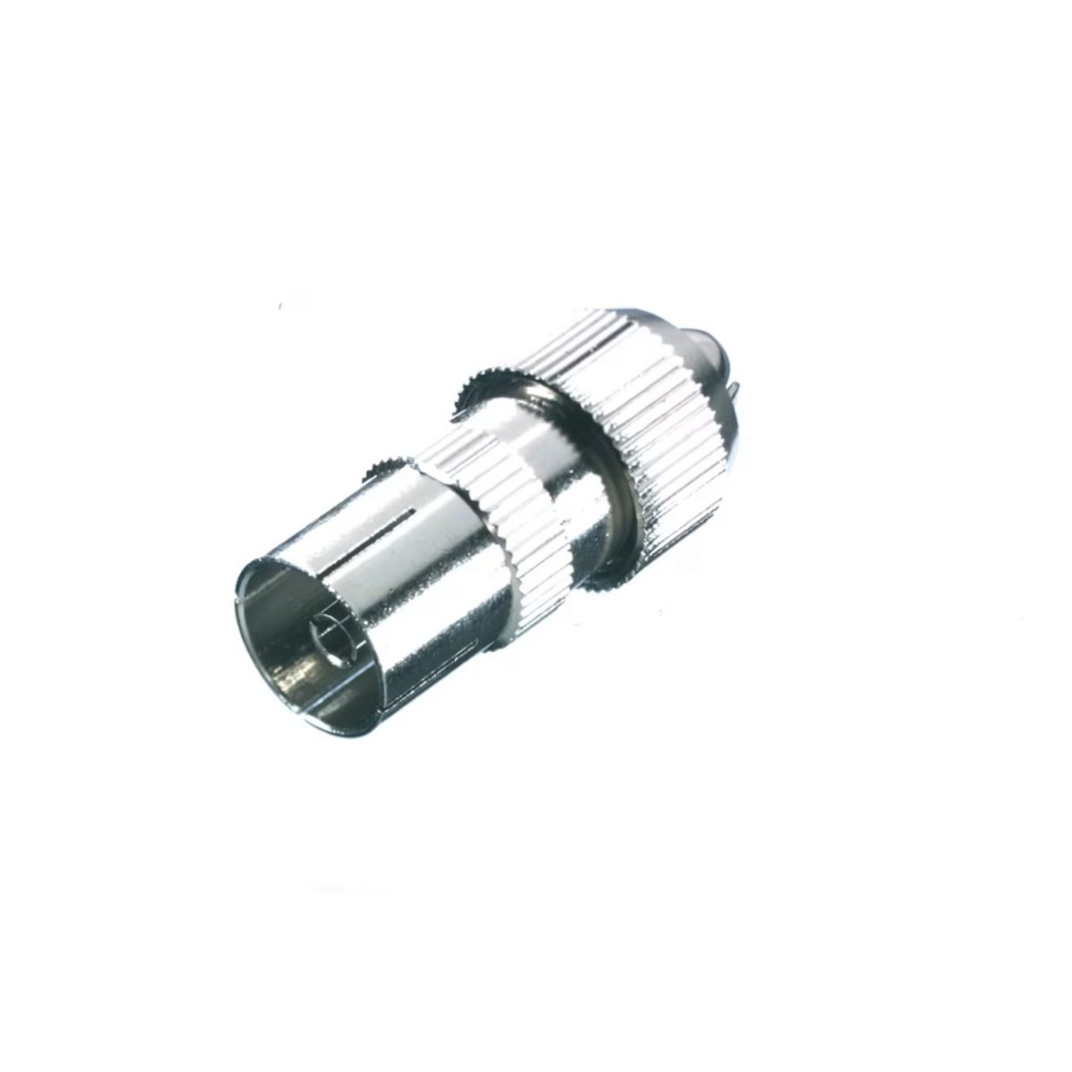 Metall Koaxial Adapter, kompatibel mit Koax Kabel 4,5 bis 7,5 mm