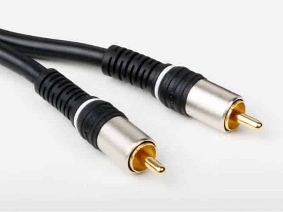 Cinch Kabel kompatibel mit Digital Coax Geräten