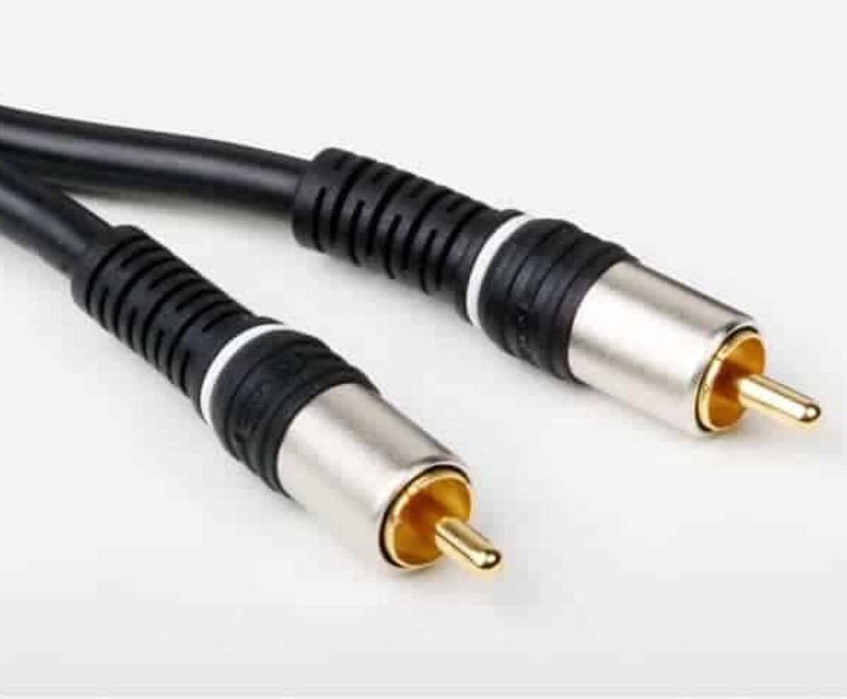 Cinch Kabel kompatibel mit Digital Coax Geräten