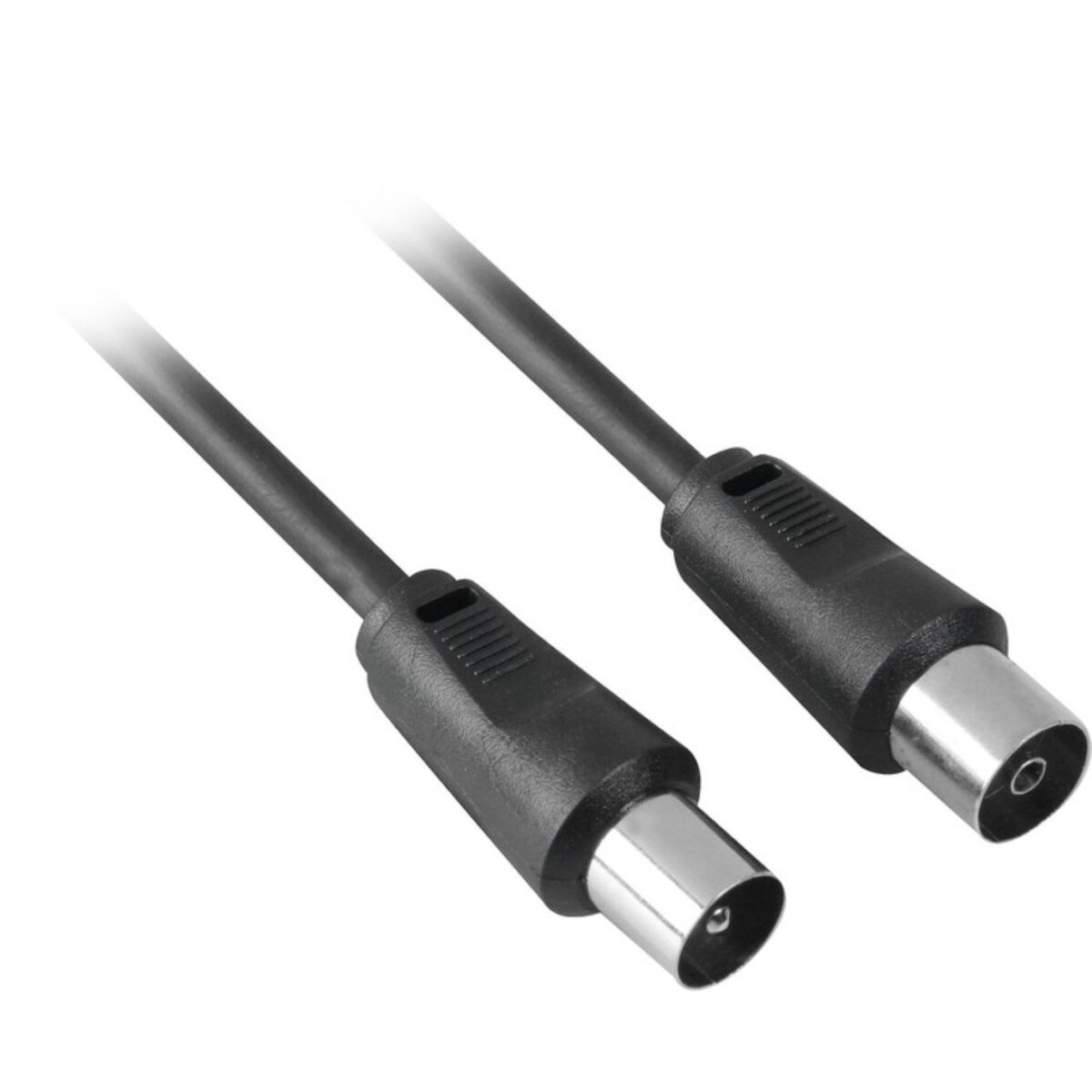 Antennenkabel kompatibel mit TV und Radio, Koax Stecker zu Koax Kupplung
