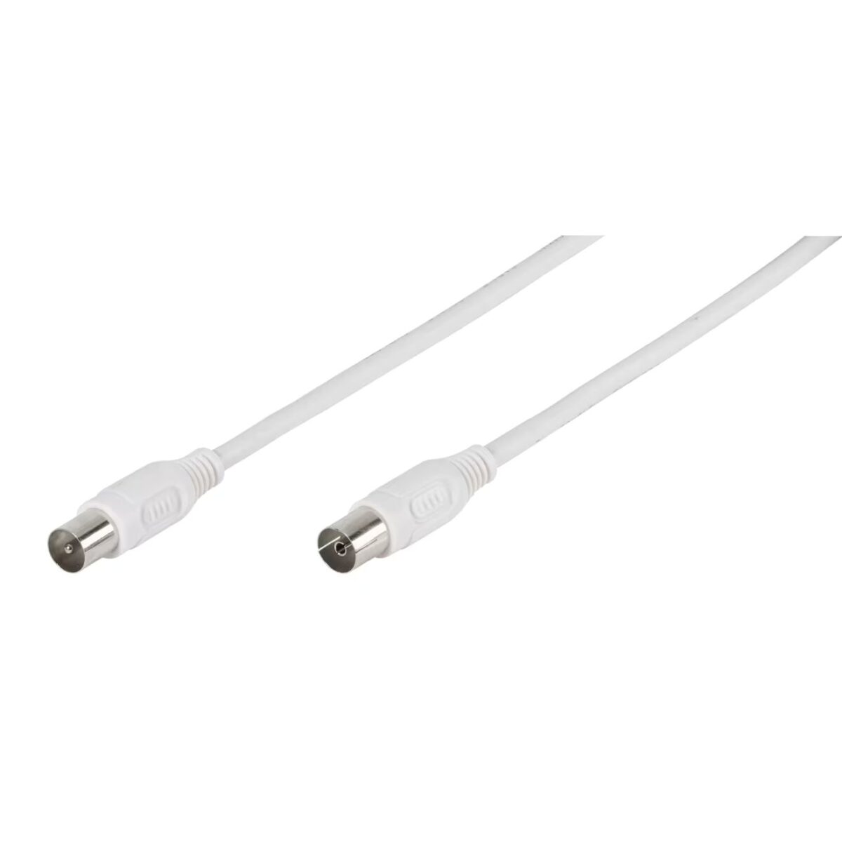 Antennenkabel 1,5m, TV und Radio, Koaxial Stecker, 90dB