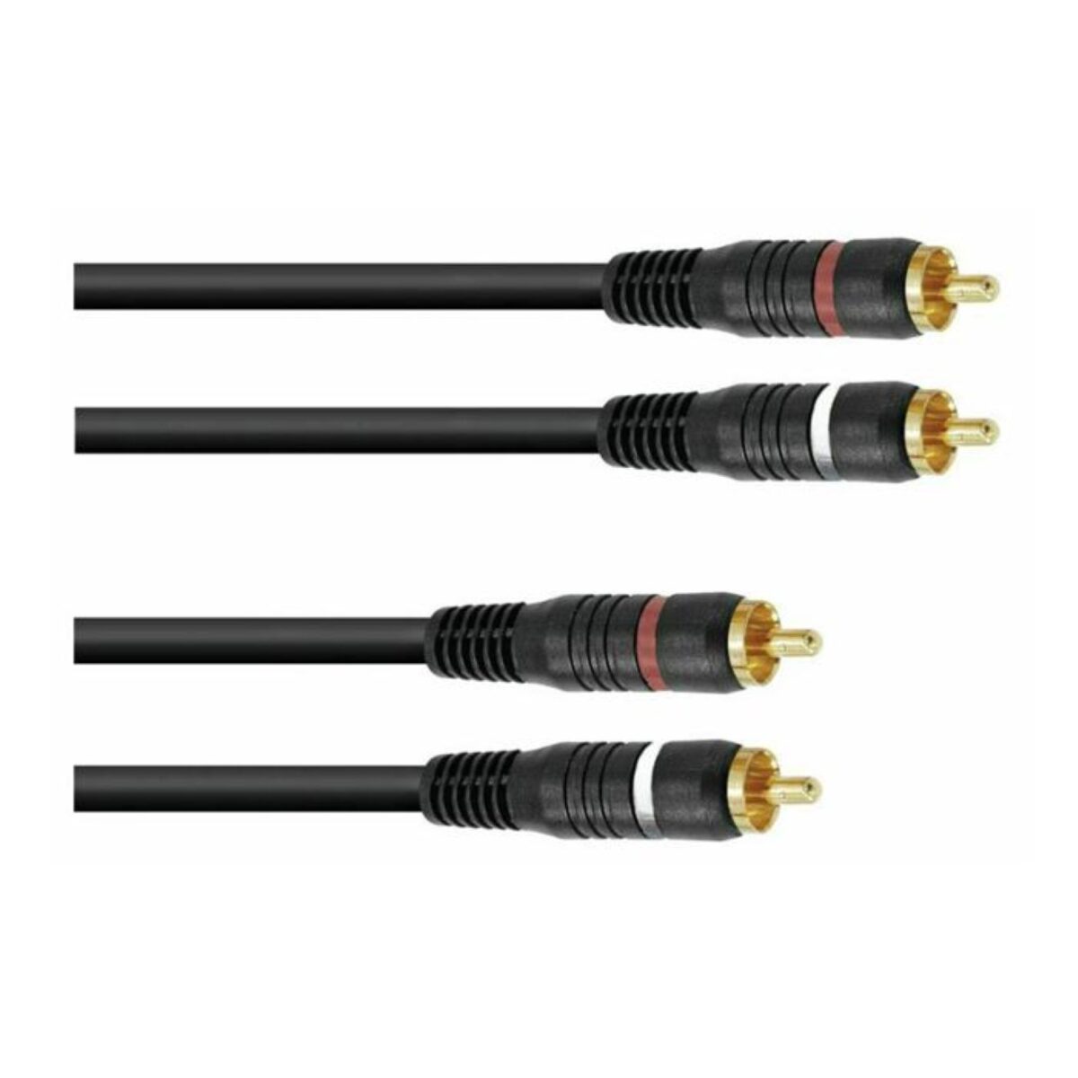 Premium Audio Cinch Kabel, 2x Cinch auf 2x Cinch RCA
