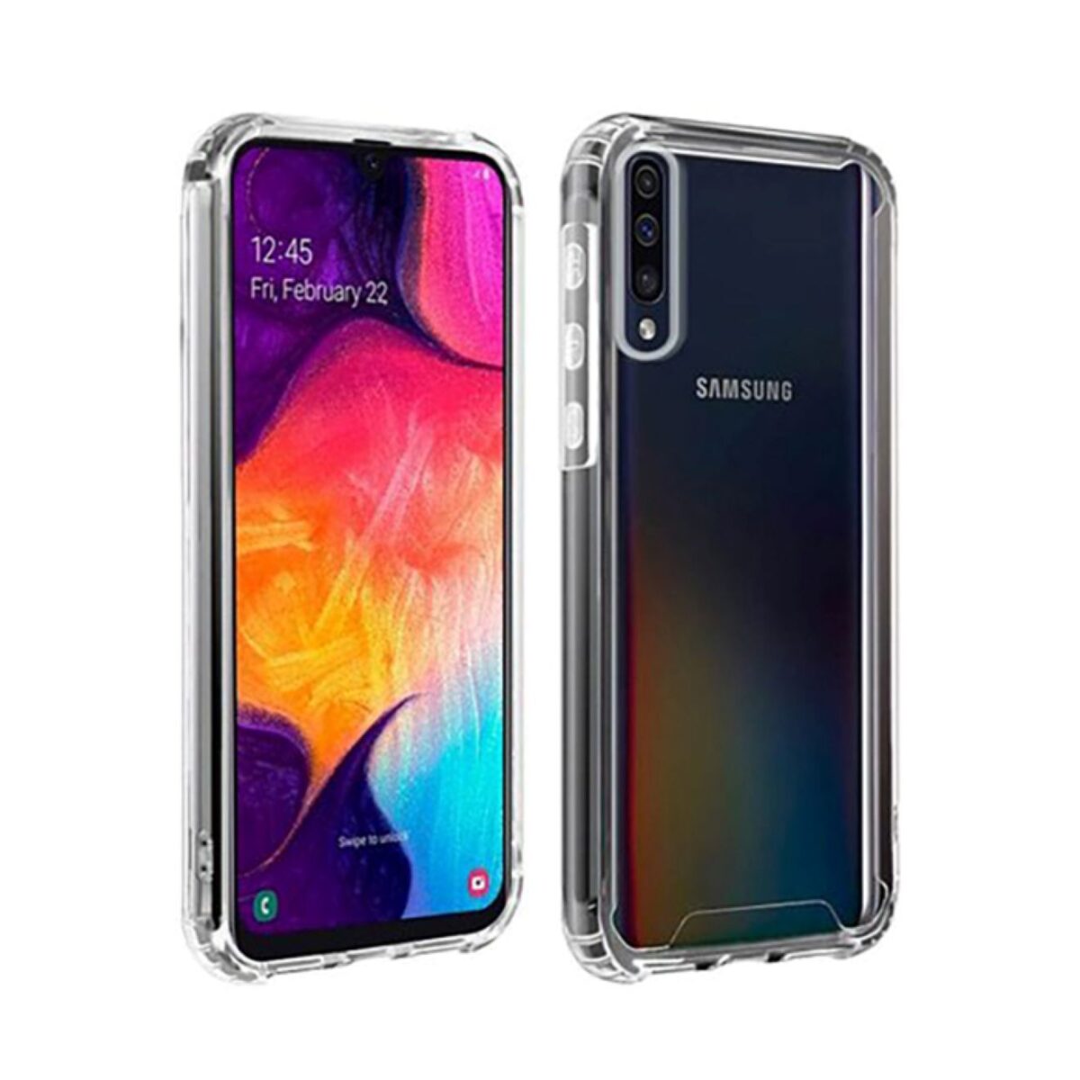 Smartphone Schutzhülle kompatibel mit Samsung Galaxy A50 und A50s Rock Solid Anti Shock