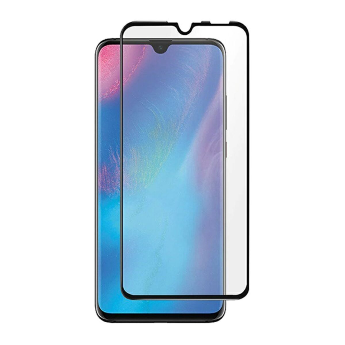 Full Screen Smartphone Displayschutzglas kompatibel mit Huawei P30 Lite