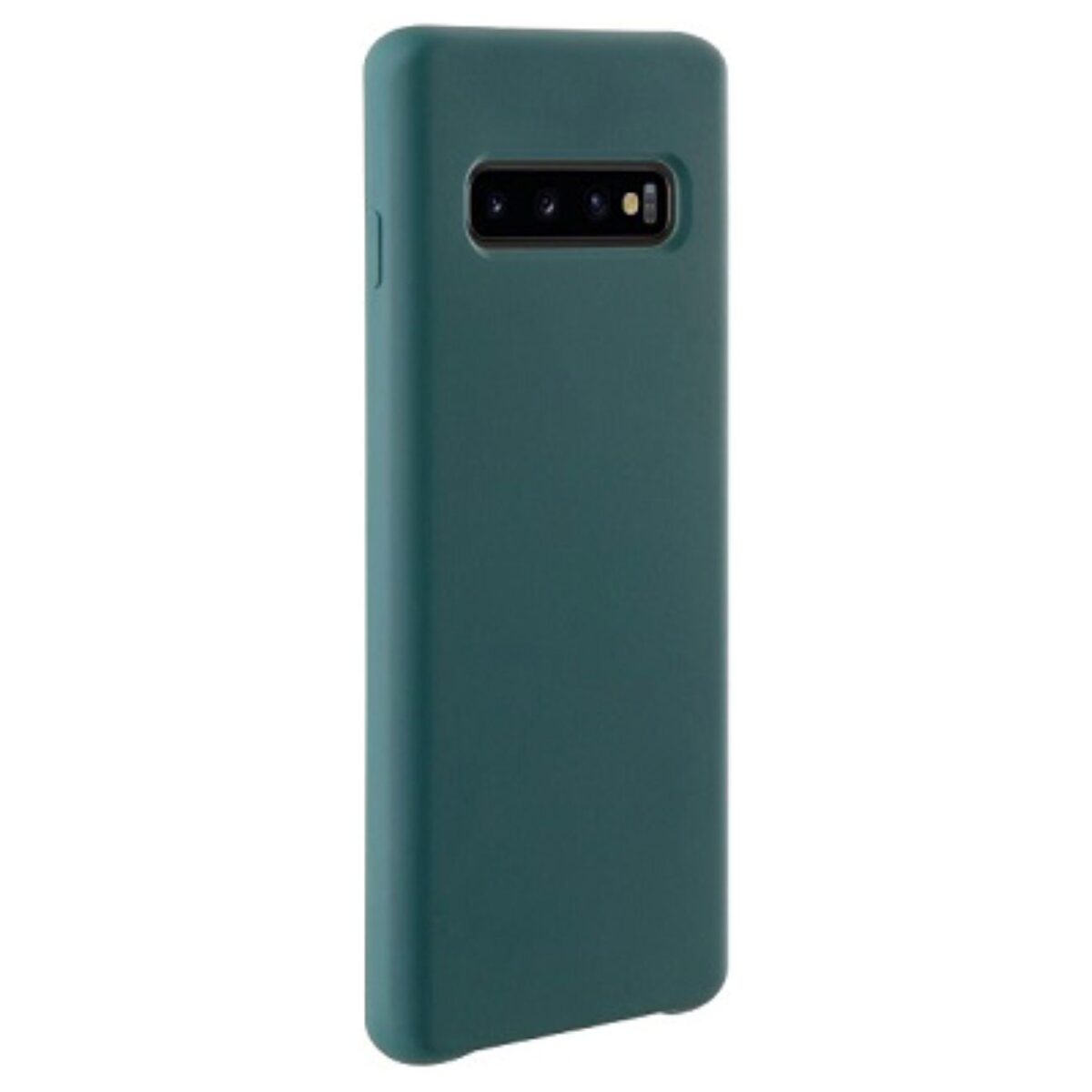 Silikon Schutzhülle kompatibel mit Samsung Galaxy S10 Midnight Green