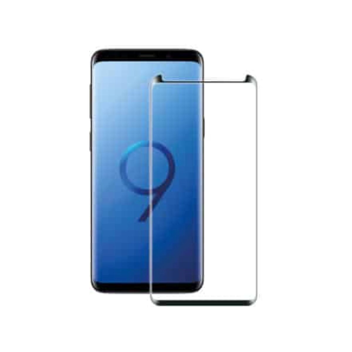 Smartphone Schutzglas kompatibel mit Galaxy S9, Ultra Transparent, 9H Härte