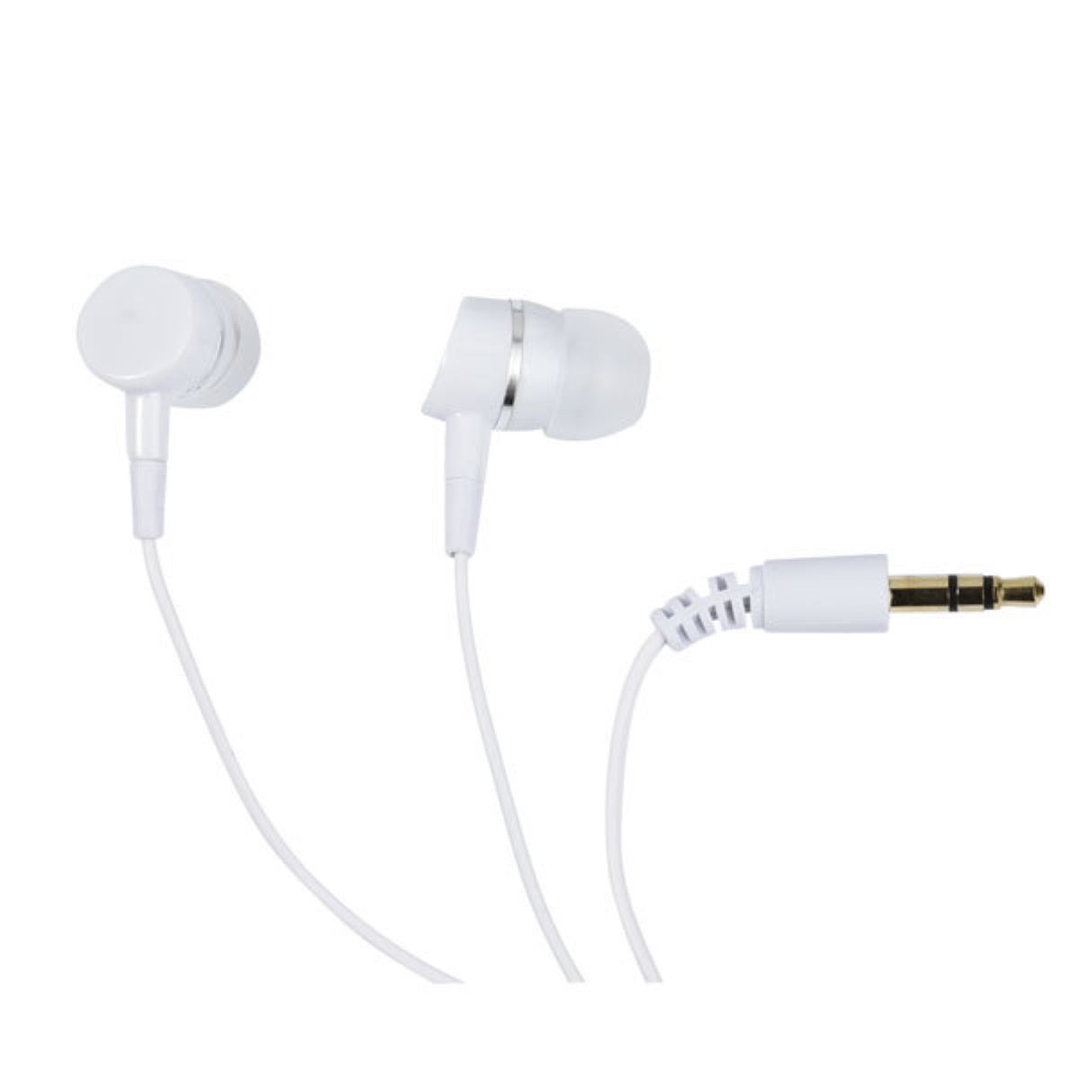 VIVANCO Kopfhörer Weiß, In-Ear-Kopfhörer 20-20.000Hz - Perfekt für Musikliebhaber